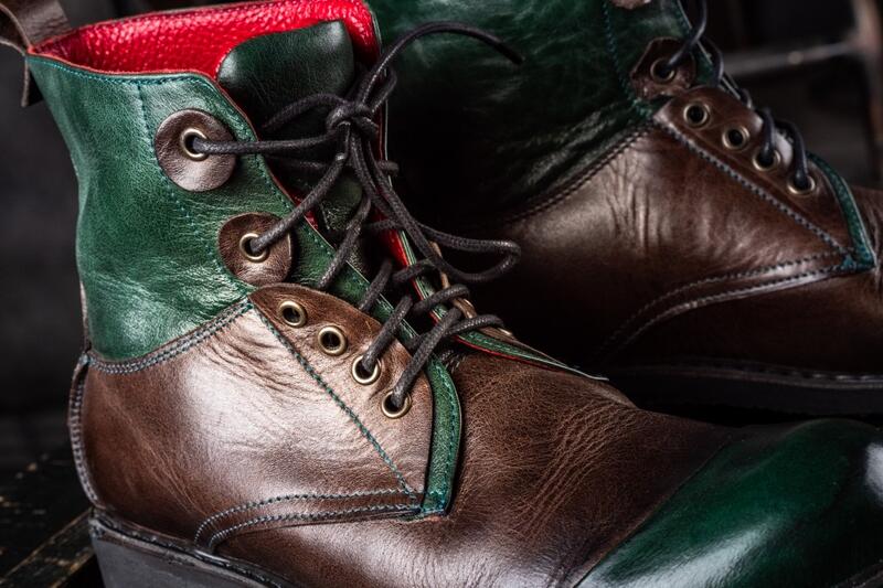 Фото обуви с кожей