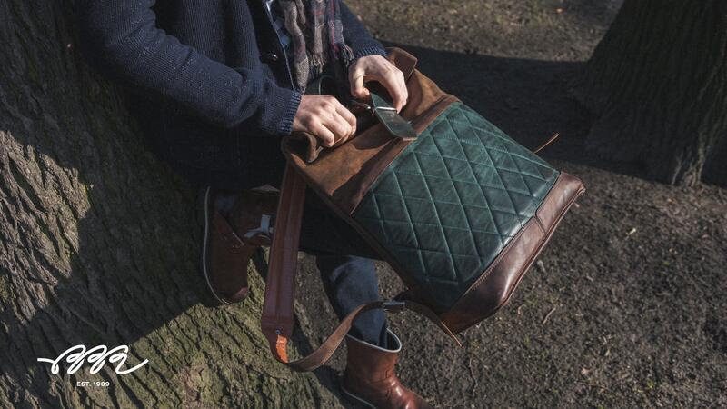 Фото сумки с кожей