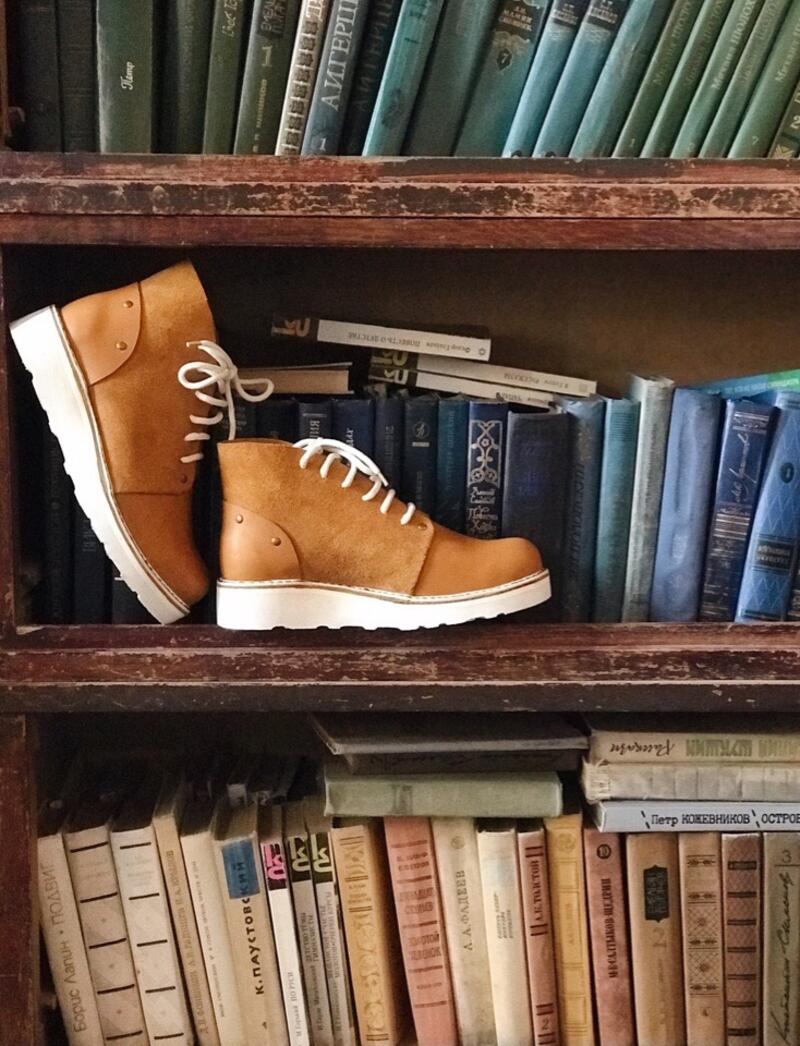 Фото обуви с кожей