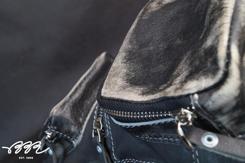 Фото сумки с кожей