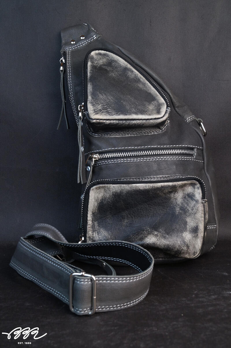 Фото сумки с кожей