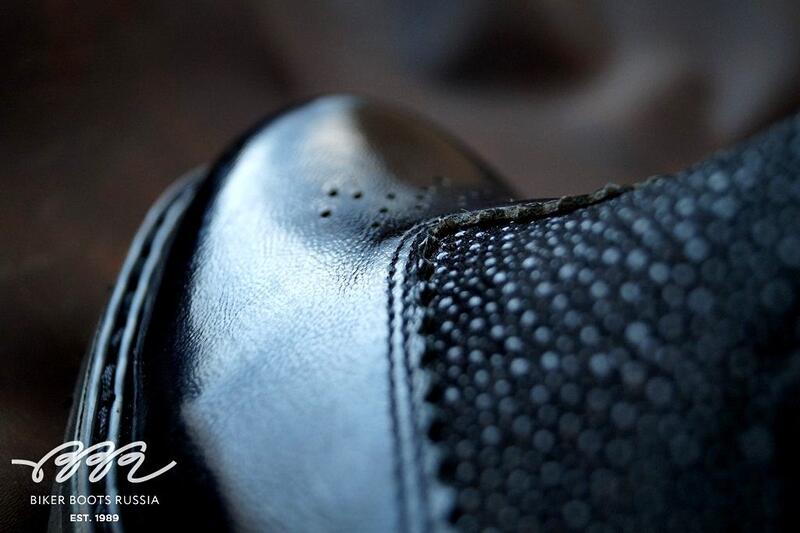 Фото обуви с кожей