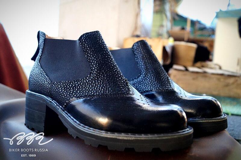 Фото обуви с кожей