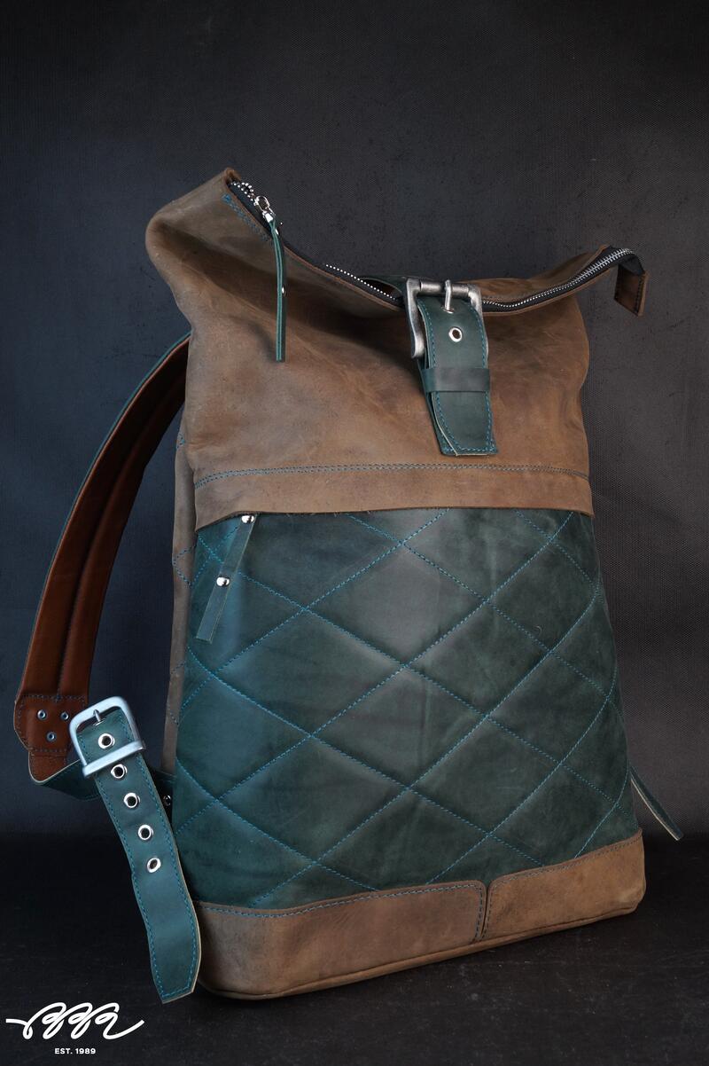 Фото сумки с кожей