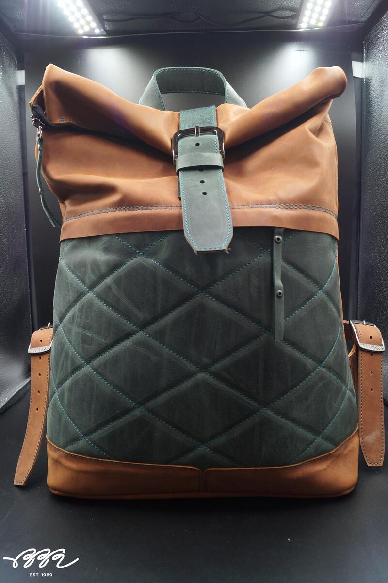 Фото сумки с кожей