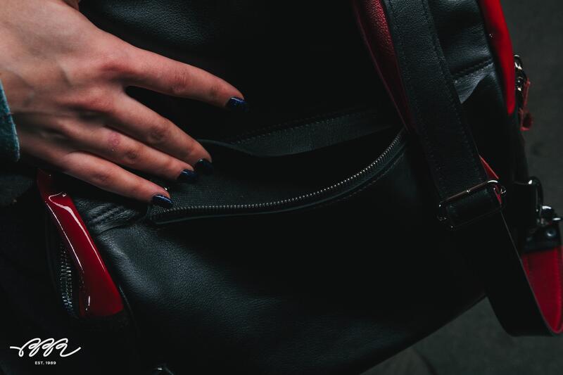 Фото сумки с кожей