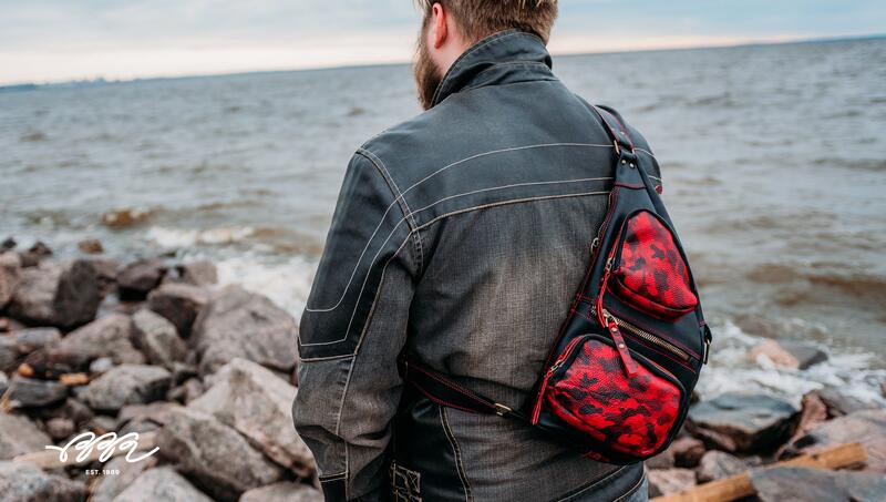 Фото сумки с кожей